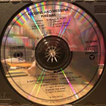 CD Loggins And Messina: Full Sail