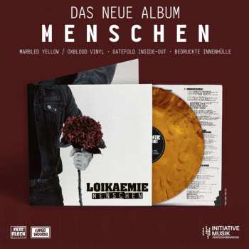 LP Loikaemie: Menschen (limited Edition) (marbled Yellow / Oxblood Vinyl) 506554