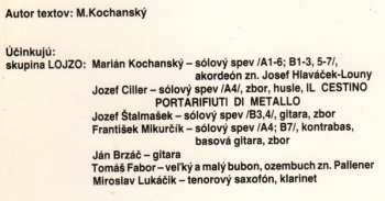 LP Lojzo: My Nič, My Muzikanti 43073