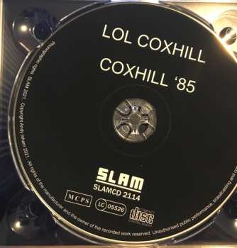 CD Lol Coxhill: Coxhill '85 491728