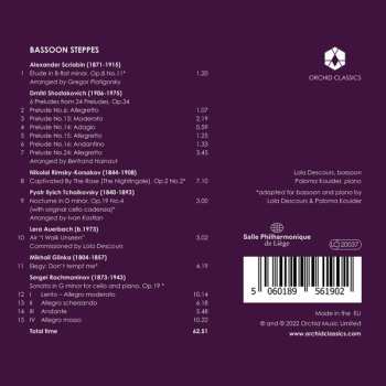 CD Lola Descours: Bassoon Steppes 459796