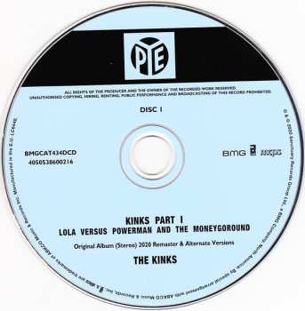 2CD The Kinks: Lola Versus Powerman And The Moneygoround Part One DLX 21726