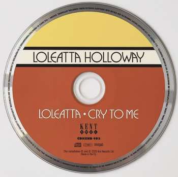 CD Loleatta Holloway: Loleatta • Cry To Me