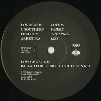 2LP Lon Moshe & Southern Freedom Arkestra: Love Is Where The Spirit Lies 59828