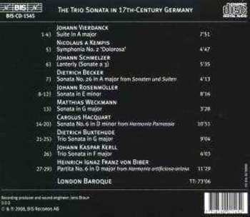 CD London Baroque: The Trio Sonata In 17th-Century Germany 300081