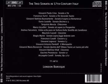 CD London Baroque: The Trio Sonata In 17th-Century Italy 352348