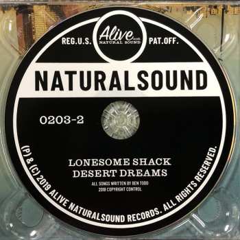 CD Lonesome Shack: Desert Dreams 452520