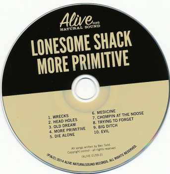 CD Lonesome Shack: More Primitive 94349