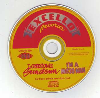 CD Lonesome Sundown: I'm A Mojo Man 262293