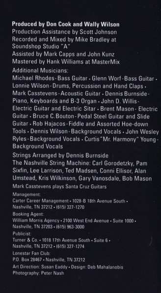 CD Lonestar: Lonestar