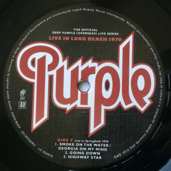 3LP Deep Purple: Long Beach 1976 20793