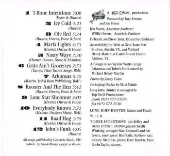 CD Long John Hunter: Border Town Legend