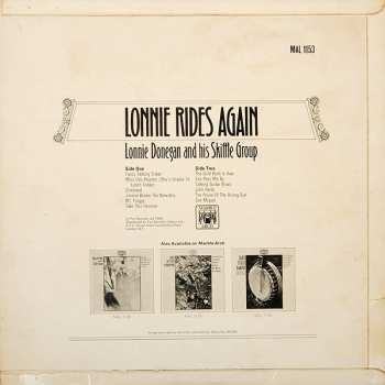 LP Lonnie Donegan's Skiffle Group: Lonnie Rides Again 531307