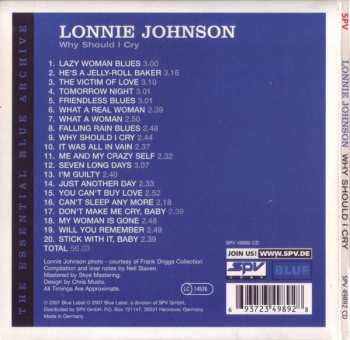 CD Lonnie Johnson: Why Should I Cry 246250