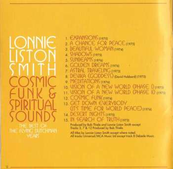 CD Lonnie Liston Smith: Cosmic Funk & Spiritual Sounds - The Best Of The Flying Dutchman Years 260350