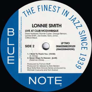 2LP Lonnie Smith: Live At Club Mozambique 72122