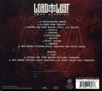 2CD Lord Of The Lost: Swan Songs III LTD | DIGI 406442