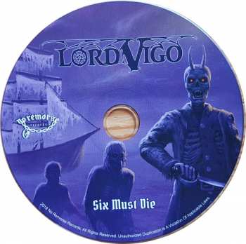 CD Lord Vigo: Six Must Die 261803