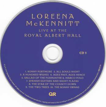 2CD Loreena McKennitt: Live At The Royal Albert Hall 230565