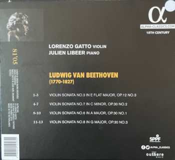 CD Lorenzo Gatto: Beethoven Violin Sonatas Nos. 3, 6, 7 & 8 349582