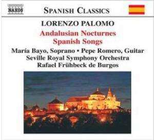 CD Lorenzo Martinez Palomo: Andalusian Nocturnes = Nocturnos de Andalucia / Spanish Songs = Canciones españolas 459878