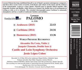 CD Lorenzo Martinez Palomo:  Arabescos • Caribiana • Humoresca 447671