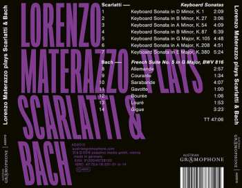 CD Lorenzo Materazzo: Lorenzo Materazzo Plays Scarlatti & Bach 469717
