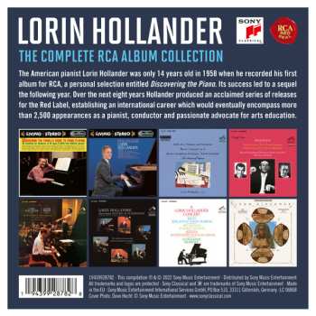 8CD/Box Set Lorin Hollander: The Complete RCA Album Collection 472863