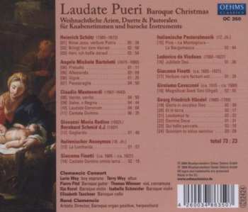 CD Lorin Wey: Laudate Pueri Baroque Christmas 489913