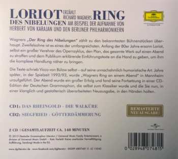 2CD Loriot: Loriot Erzählt Richard Wagners Ring Des Nibelungen 114753