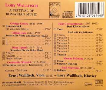 CD Lory Wallfisch: A Festival Of Romanian Music 352240