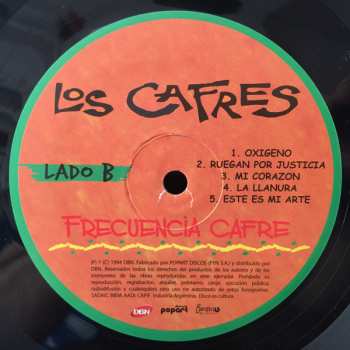 LP Los Cafres: Frecuencia Cafre