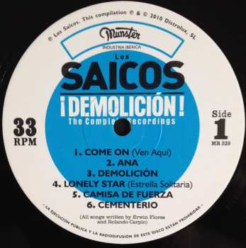 LP Los Saicos: ¡Demolición! The Complete Recordings 79659