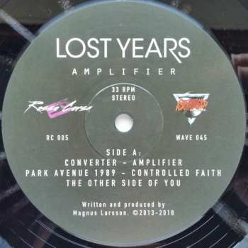 LP Lost Years: Amplifier LTD | CLR 413893
