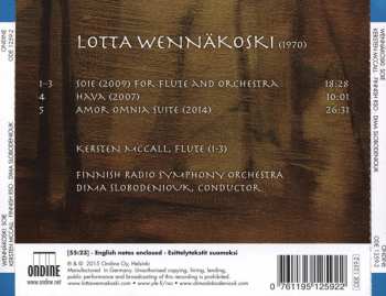CD Lotta Wennäkoski: Soie - Hava - Amor Omnia Suite 415187