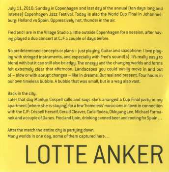 CD Lotte Anker: Edge Of The Light 117839