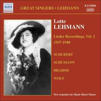 Album Robert Schumann: Lieder Recordings, Vol. 2 (1937-1940)