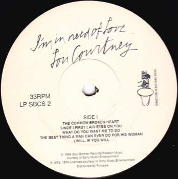 LP Lou Courtney: I'm In Need Of Love 148338