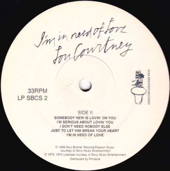 LP Lou Courtney: I'm In Need Of Love 148338
