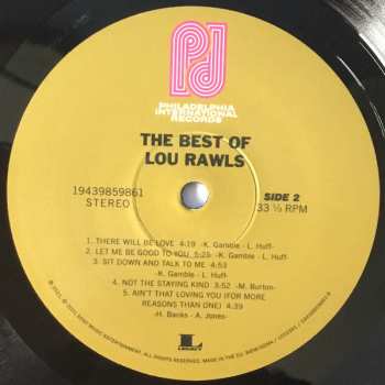 LP Lou Rawls: The Best Of Lou Rawls 59279