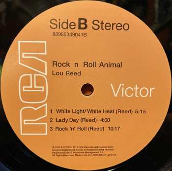 LP Lou Reed: Rock 'N' Roll Animal 30862