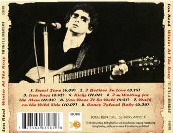 CD Lou Reed: Winter At The Roxy (The 1976 L.A. Broadcast) 421739