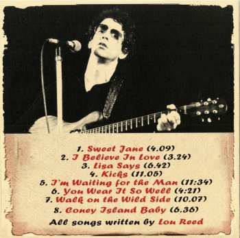 CD Lou Reed: Winter At The Roxy (The 1976 L.A. Broadcast) 421739