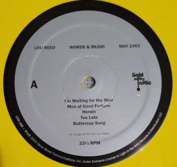 LP Lou Reed: Words & Music, May 1965 LTD | CLR 382836