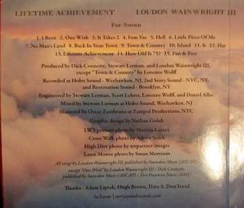 CD Loudon Wainwright III: Lifetime Achievement 457520