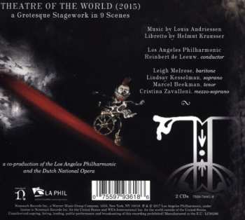 2CD Louis Andriessen: Theatre Of The World 472952