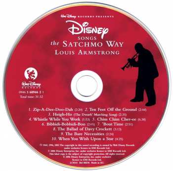 CD Louis Armstrong: Disney Songs The Satchmo Way 44482