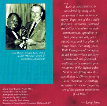 CD Louis Armstrong: Disney Songs The Satchmo Way 44482