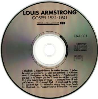 CD Louis Armstrong: Hallelujah! (Gospel 1931-1941) 490490