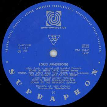 LP Louis Armstrong: Hraje A Zpívá Louis Armstrong 50217